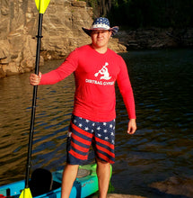Load image into Gallery viewer, Red Long Sleeve Kayaker Shirt