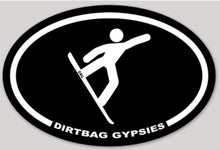 Load image into Gallery viewer, Dirtbag Gypsies Snowboarder Sticker