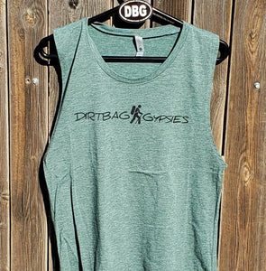 Royal Pine Ladies Muscle Tank Top small logo