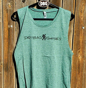 Royal Pine Ladies Muscle Tank Top small logo