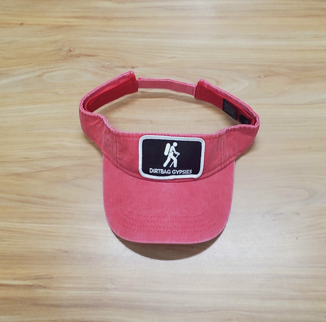 DBG Patched Pigment Dyed Visor Hat