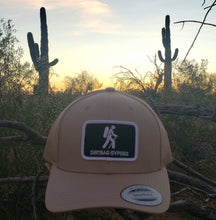 Load image into Gallery viewer, Khaki Trucker Patched Snapback Hat