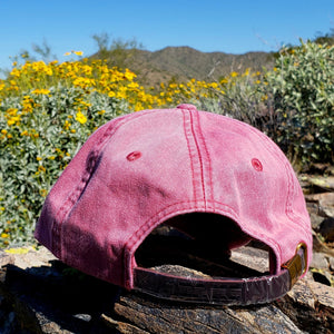 Nautical Red Dirtbag Gypsies Patched Hat!  Adams Optimum Solid Pigment Dyed Hat.