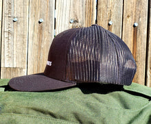 Load image into Gallery viewer, Black DirtBag Gypsies Snap Back Hat with White Logo